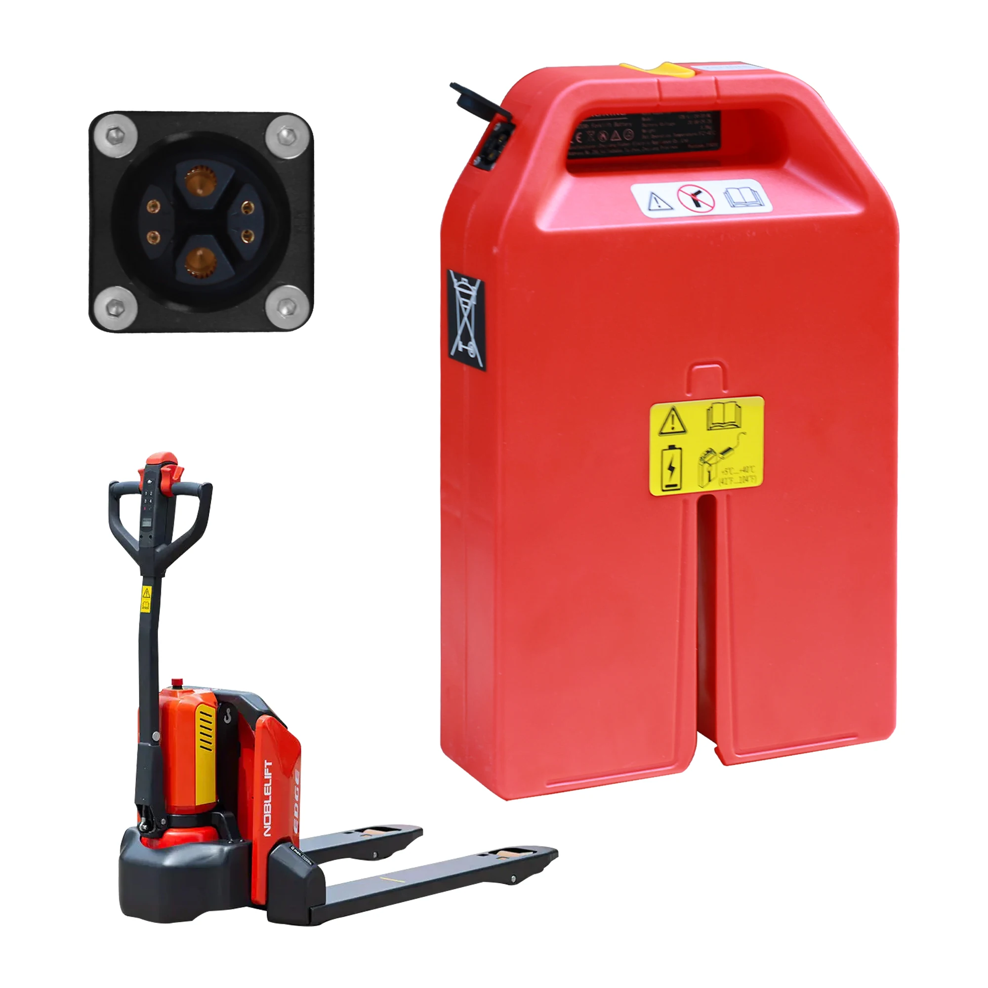

20Ah 24V LiFePO4 Battery for Noblelift EDGE PTE15N PTE20N PTE33N Pallet Jack LiFePO4 Lithium Battery