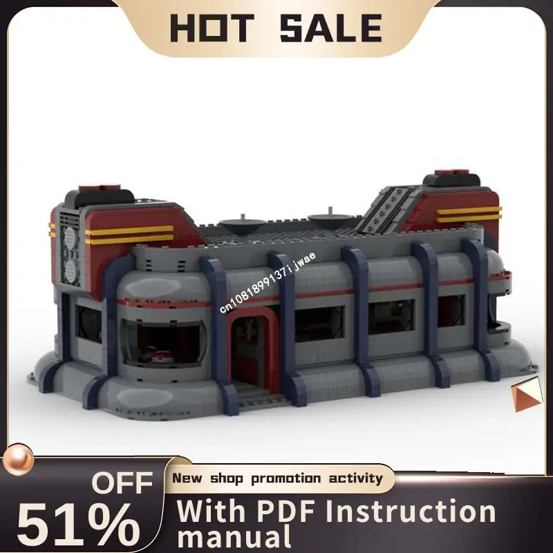 New 1826Pcs Famous Star Battle Movie Moc Dex Diner Restaurant Custom Puzzles Model Diy Creative Ideas Kids Toys Birthday Gifts