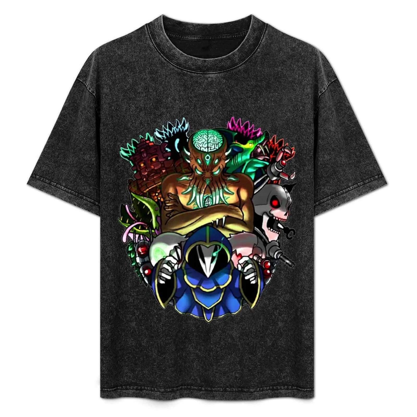 Terraria Game Funny Design T-Shirt Outdoor Work Short Sleeve Top