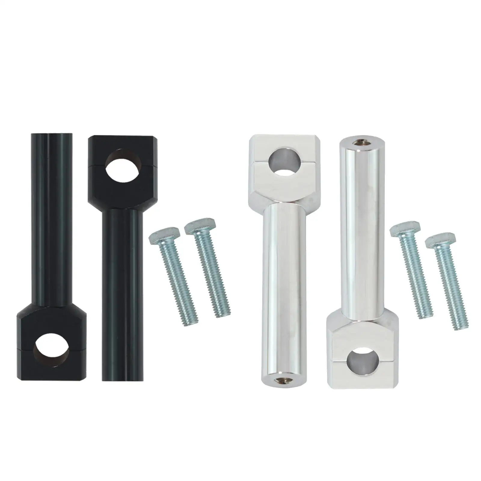 

Motorcycle Handlebar Riser Kit 22/25mm Universal Heavy Duty Light Weight
