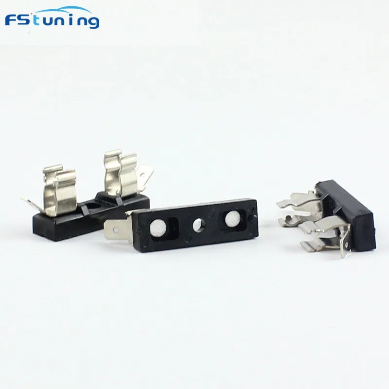 FSTUNING C5W Led Bulb Holder 31mm 36mm Car Reading Lamp Led License Plate Lamp Holder Festoon 31mm 36mm Socket Adapter Base