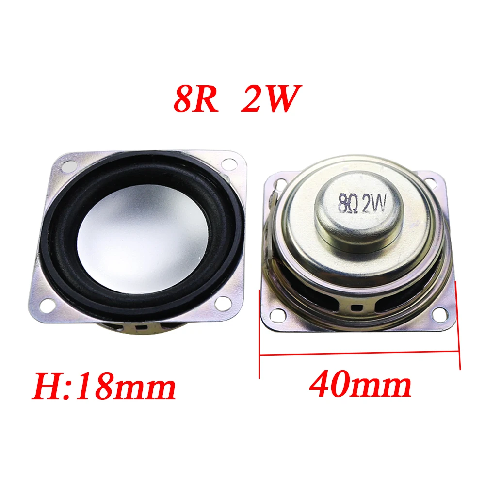 1PCS New Ultrathin Speaker Buzzer 8 Ohms 2 Watts 2W 8R Speaker Diameter 40MM 50MM 66MM 77MM 4CM 5CM 6.6CM 7.7CM