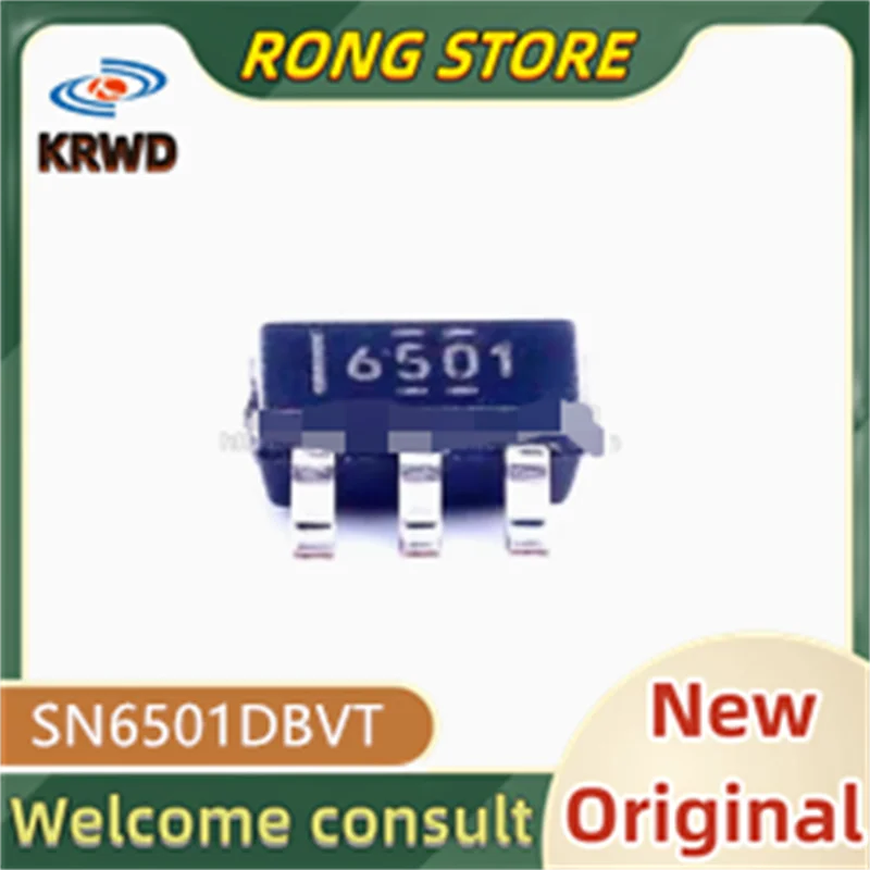 5PCS 6501 New Original Chip IC SN6501DBVT SN6501DBV SN6501DB SN6501D SN6501 SOT23-5