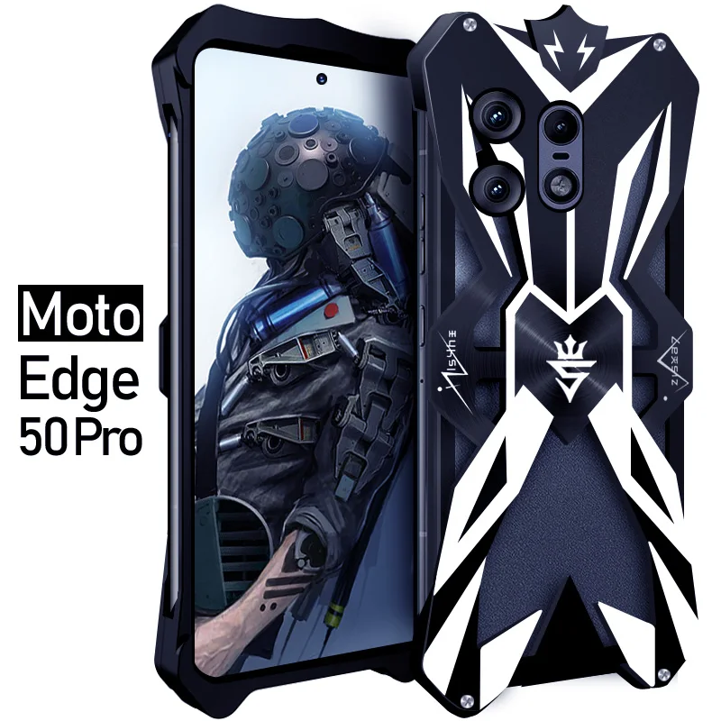 

Luxury Armor Metal Aluminum Case For Motorola Moto Edge 40 Neo / Edge 40 50 S30 X30 Pro Plus 2023 X40 Cover Shockproof shell