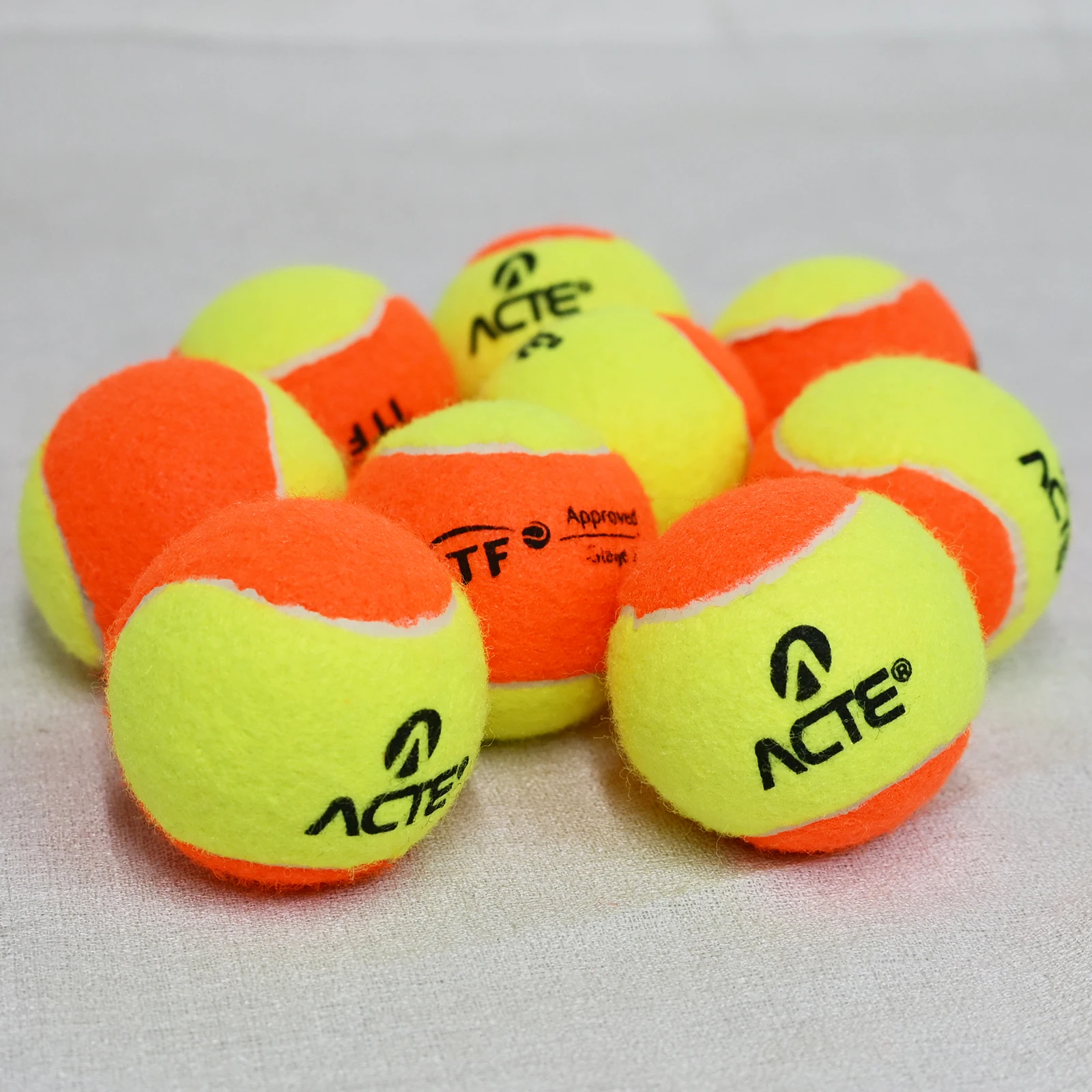 16/24/36 PCSTennis Balls High Bounce Tennis For Dogs Bite 7CM Elastic Rubber Tennis Tennis Balls for Kids Adults Tennis Training