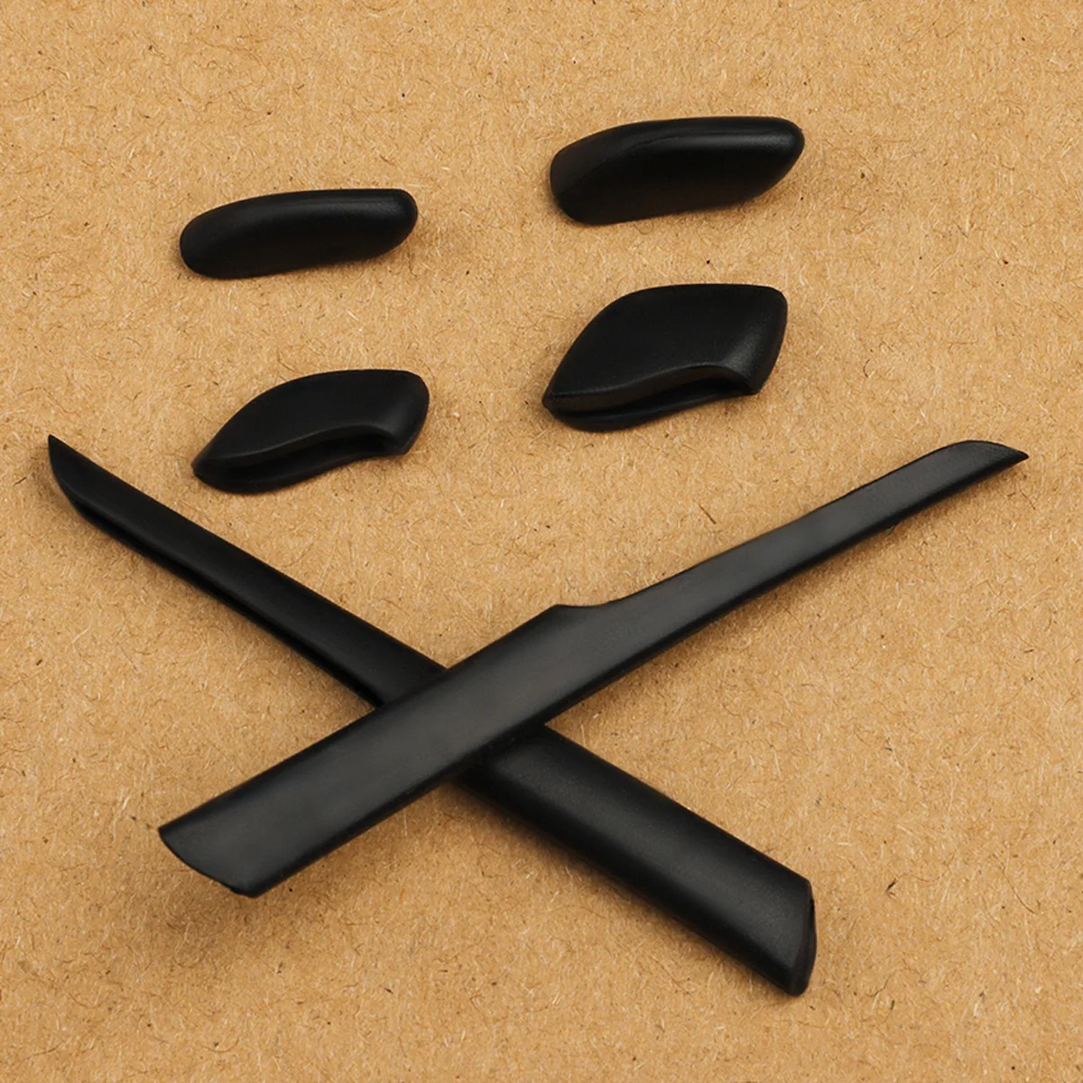 

Anti Slip Sock Kit Replacement Earsocks Nose Pads for Oakley Fast Jacket OO9097 Fast Jacket AF OO9162 Frame, Easy Installation