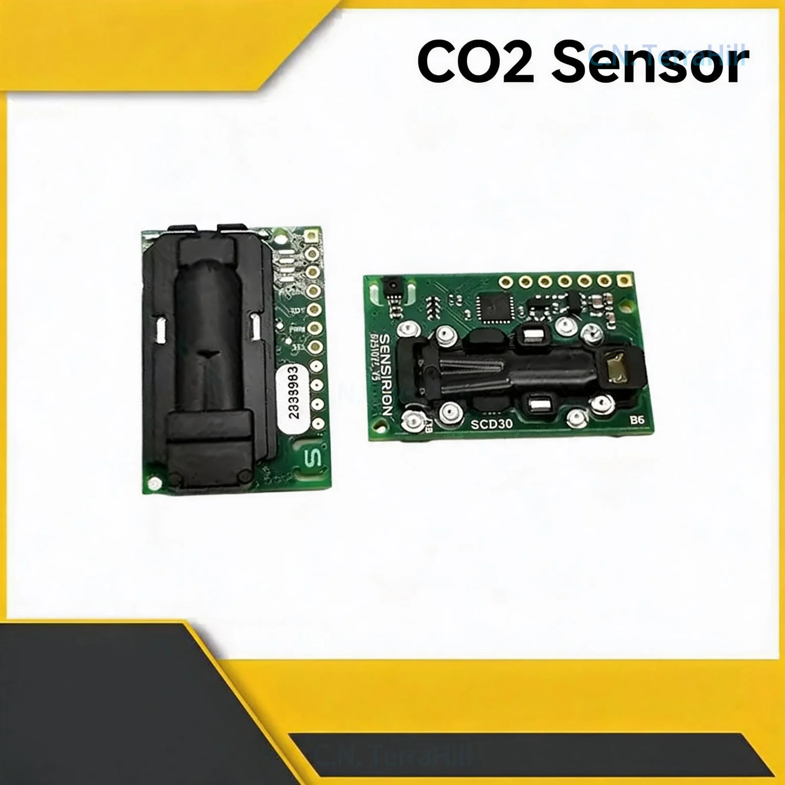 CO2 Temperature and Humidity Sensor Module SCD30 Infrared Carbon Dioxide Detector for Air Quality Monitoring