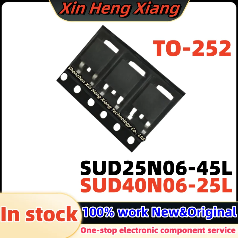 

(10pcs) 40N06 40N06-25L 40N06-25 SUD40N06-25L 25N06 25N06-45L 25N06-45 SUD25N06-45L TO-252