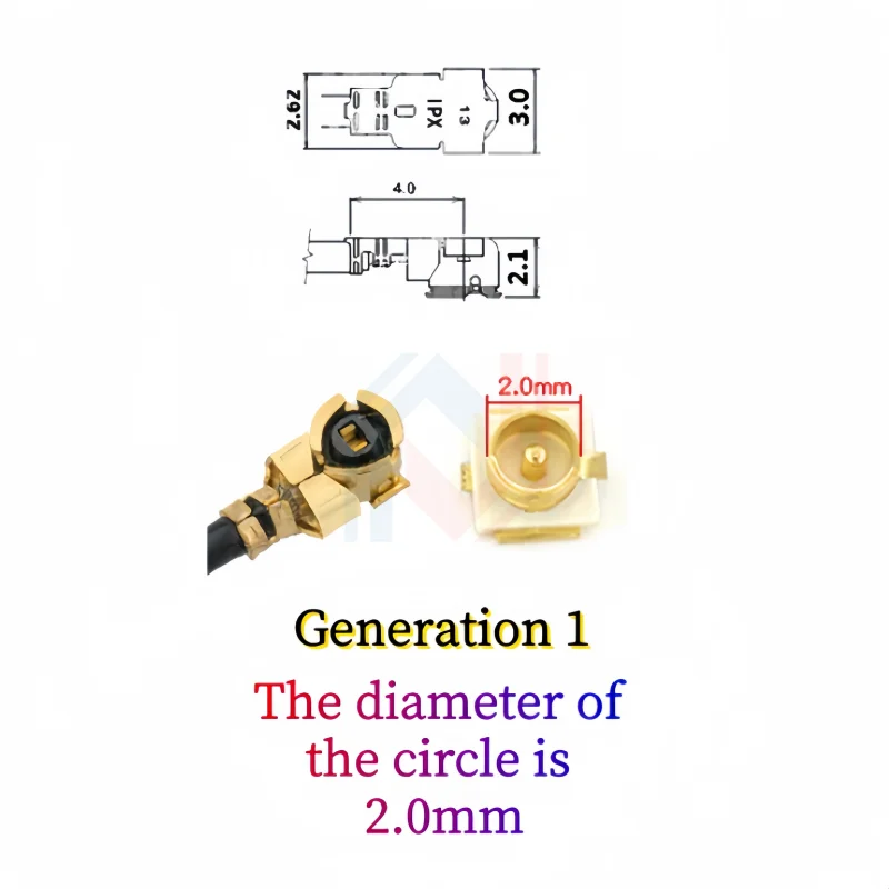 U.FL/PX UFL MHF To RP-SMA-KE Connector SMA Connector Female Male Antenna WiFi Pigtail Cable Ufl 1.13mm Pick