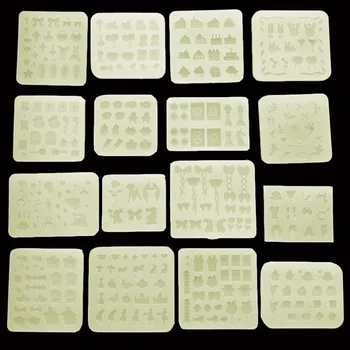 Epoxy Resin Mold para DIY Jóias, Silicone Moldes, Acessórios