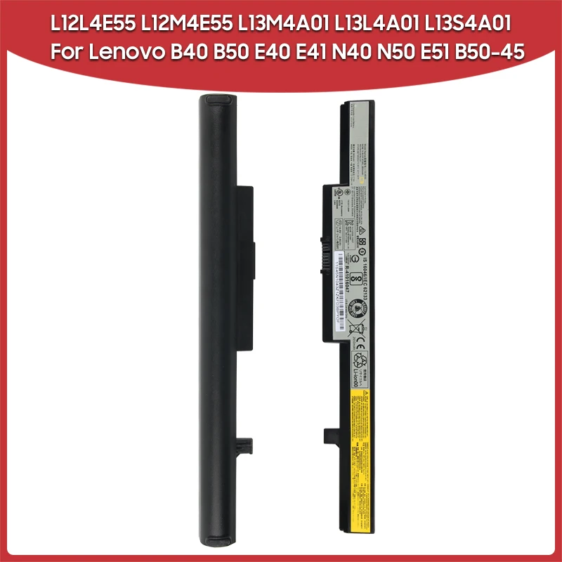 

Новая сменная батарея L12L4E55 L12M4E55 L13M4A01 L13L4A01 L13S4A01 для Lenovo B40 B50 E40 E41 N40 N50 E51 B50-45 B50-70 41 Втч