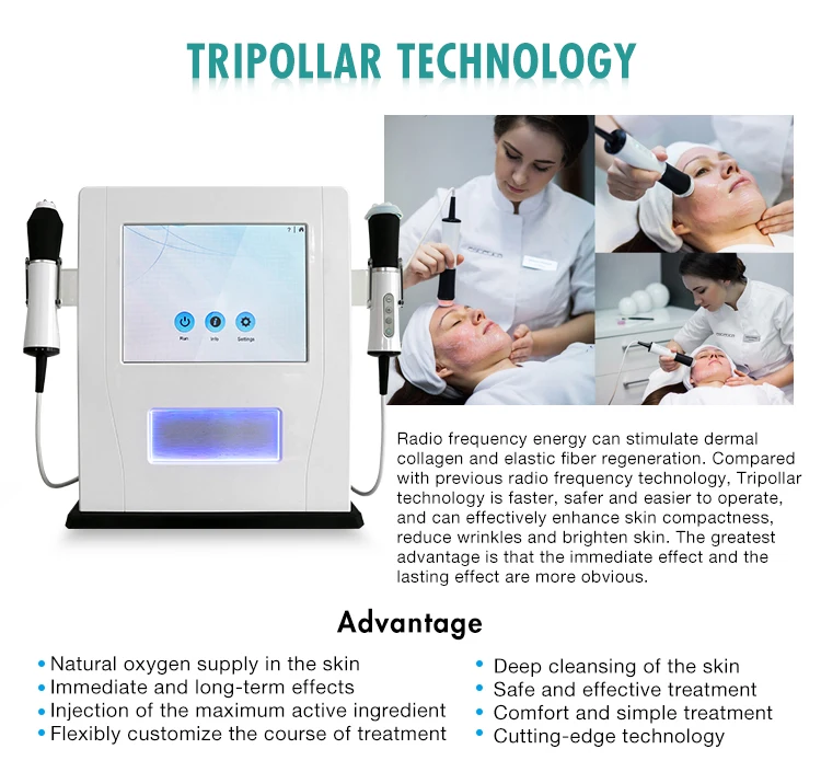 CO2 Nano-bubbles technology Oxy Facial Machine Face Lifrting Skin Rejuvenation Skin Tightening Spa Salon Use