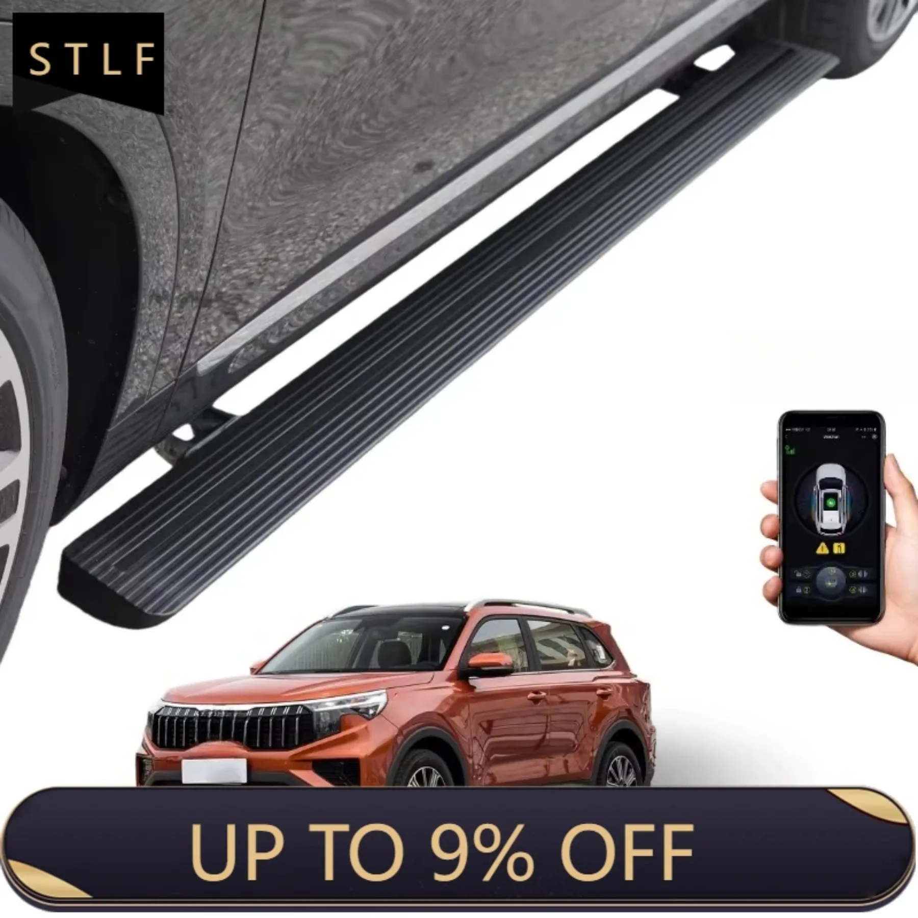 

Автоматические электрические выдвижные подножки для Sportage с сумкой для переноски, усиленные, для тяжелых условий эксплуатации