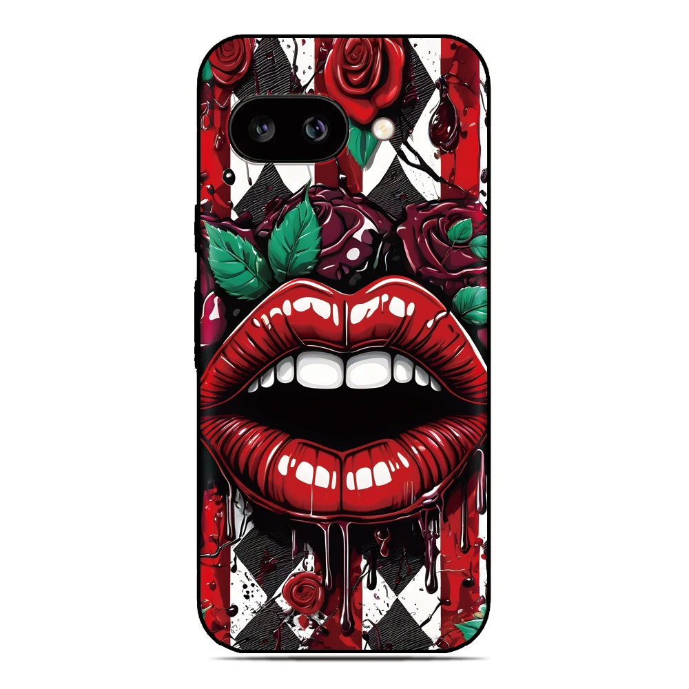 Kiss Lip Heart Cover For ZTE Blade A76 A36 A56 V40 Pro A35e A75 A54 4G A34 A53 Axon 50 Ultra 40 Lite 11 SE 10 20 30 Phone Case view 2