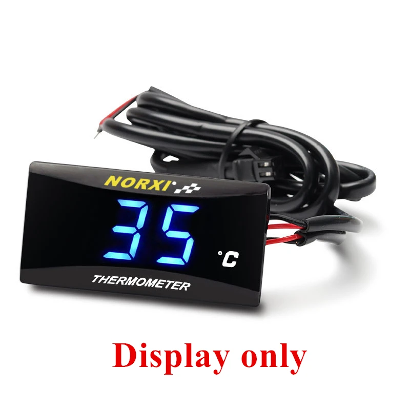 Motorfiets thermometer Watertemperatuur Mini Meter Voor XMAX 250 300 NMAX CB400 CB500X Sensor thermometer meters
