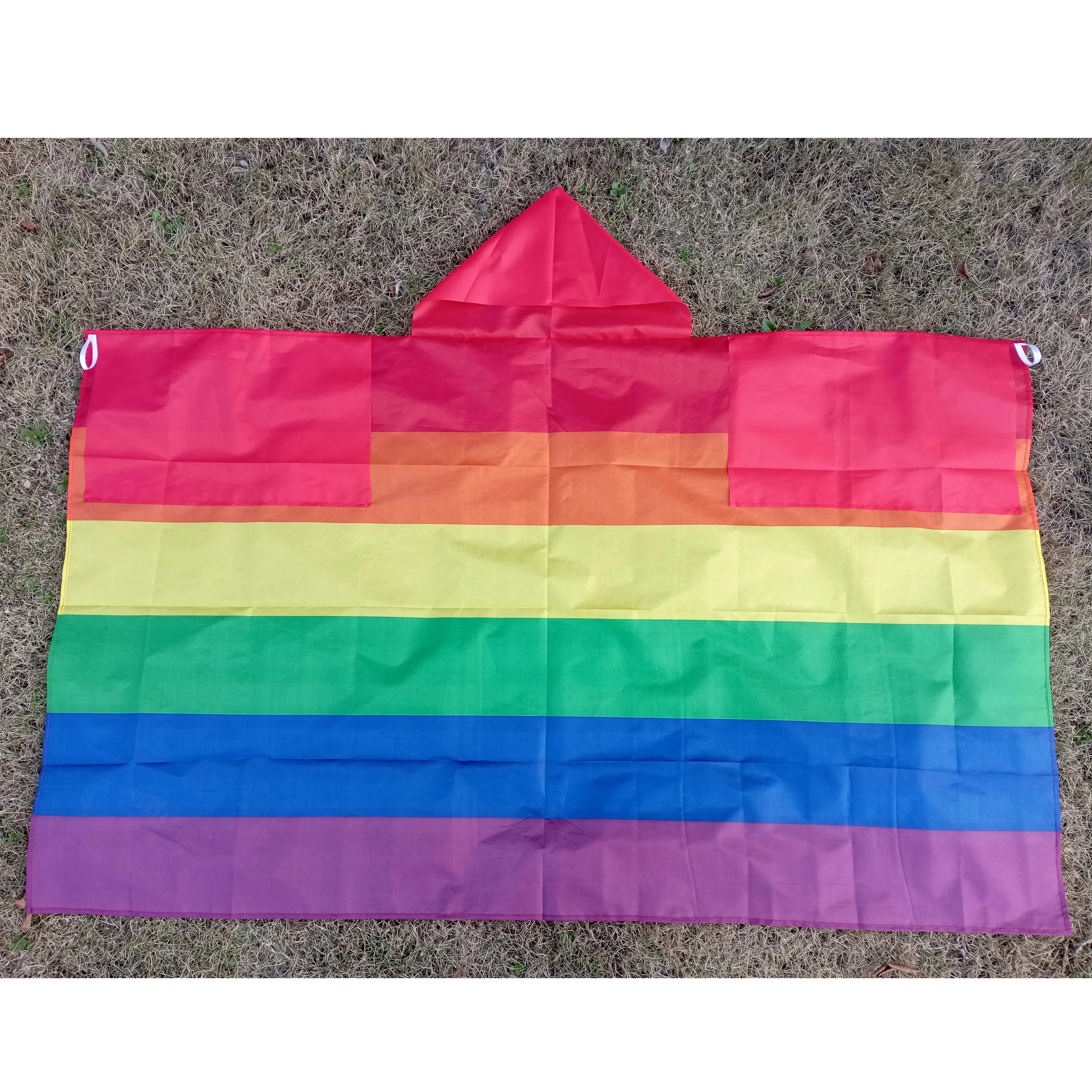 Aerxemrbrae الجسم كيب العلم فخر LGBT قوس قزح المتحولين جنسيا راية 3x5ft البوليستر للاحتفال الرياضي تأثيري