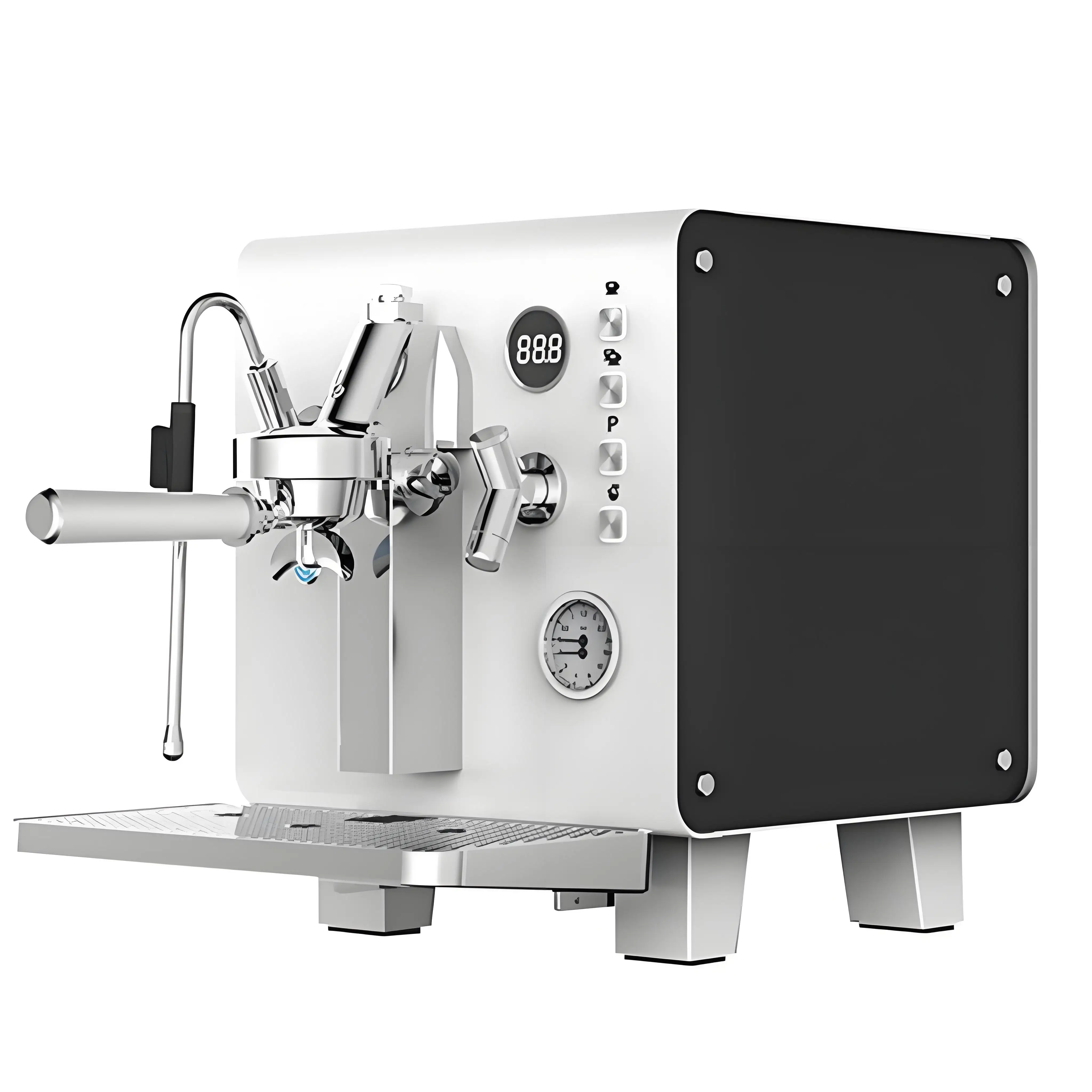 ST Commercial Cube 6.6L Stainless Steel Boiler E61 Brew Head Rotary Pump Tailgate Coffee Espresso Machine