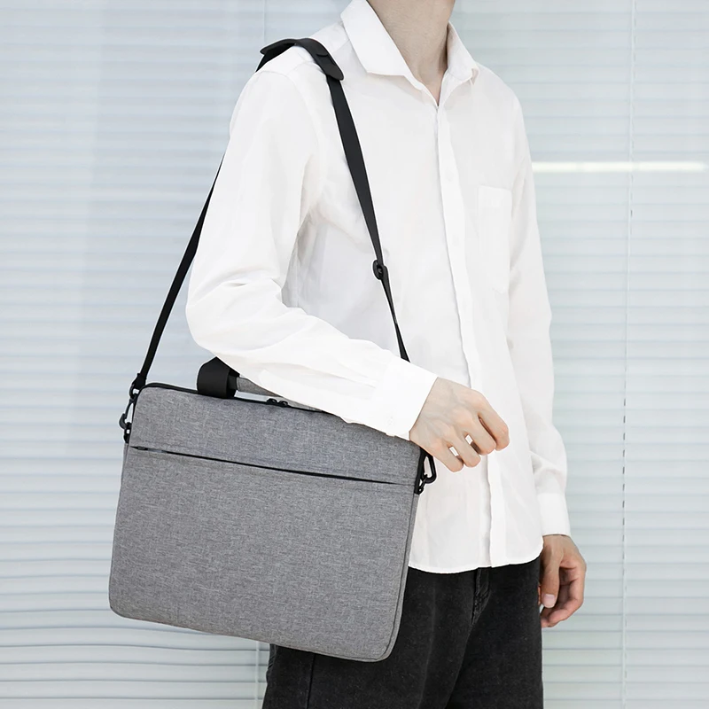 

Laptop Sleeve Bag 14 15.6 Inch Notebook Pouch For Macbook Acer Shockproof Computer Briefcase Travel Business Men Case
