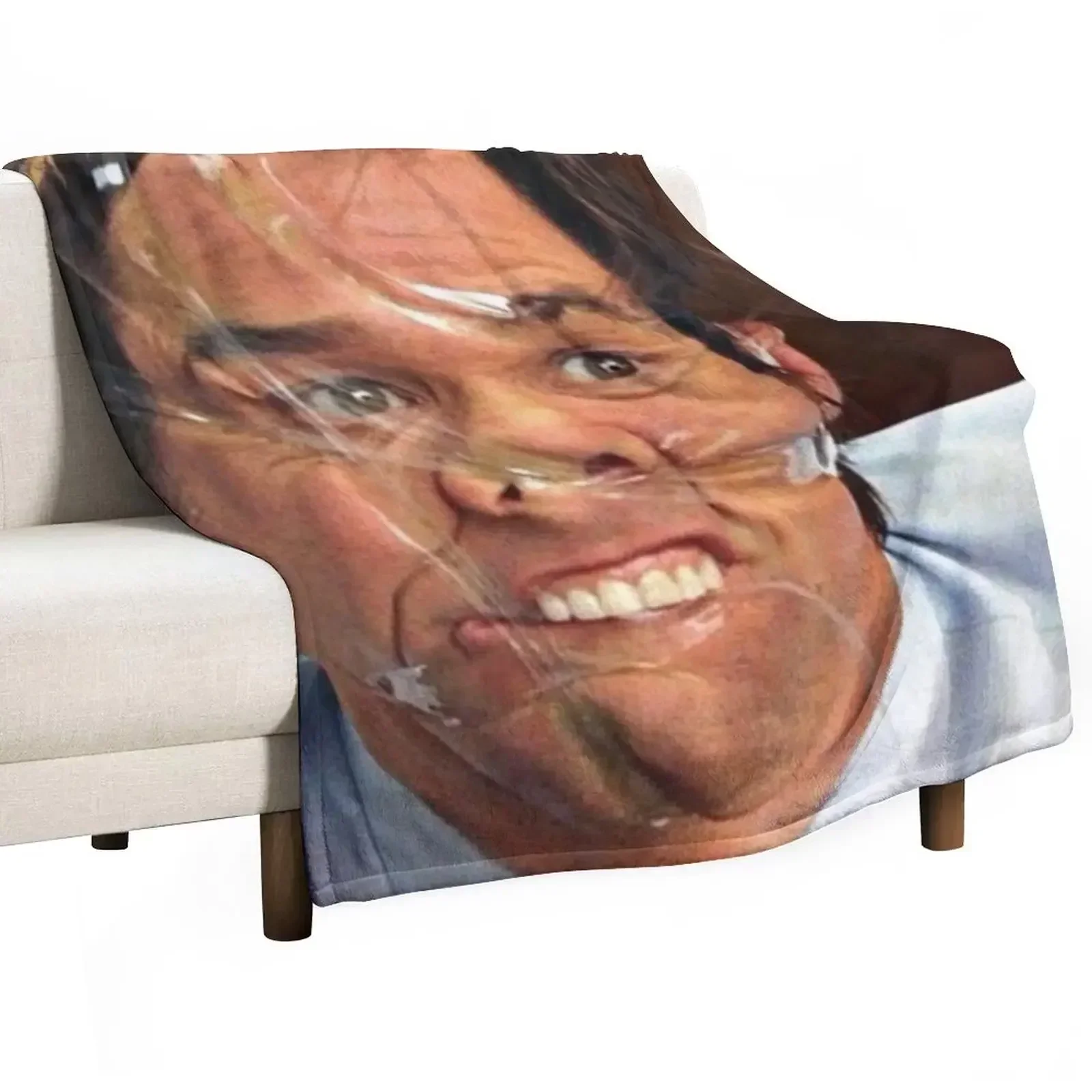 

jim carrey meme Throw Blanket Bed Fashionable Tourist Custom Sofa Blankets