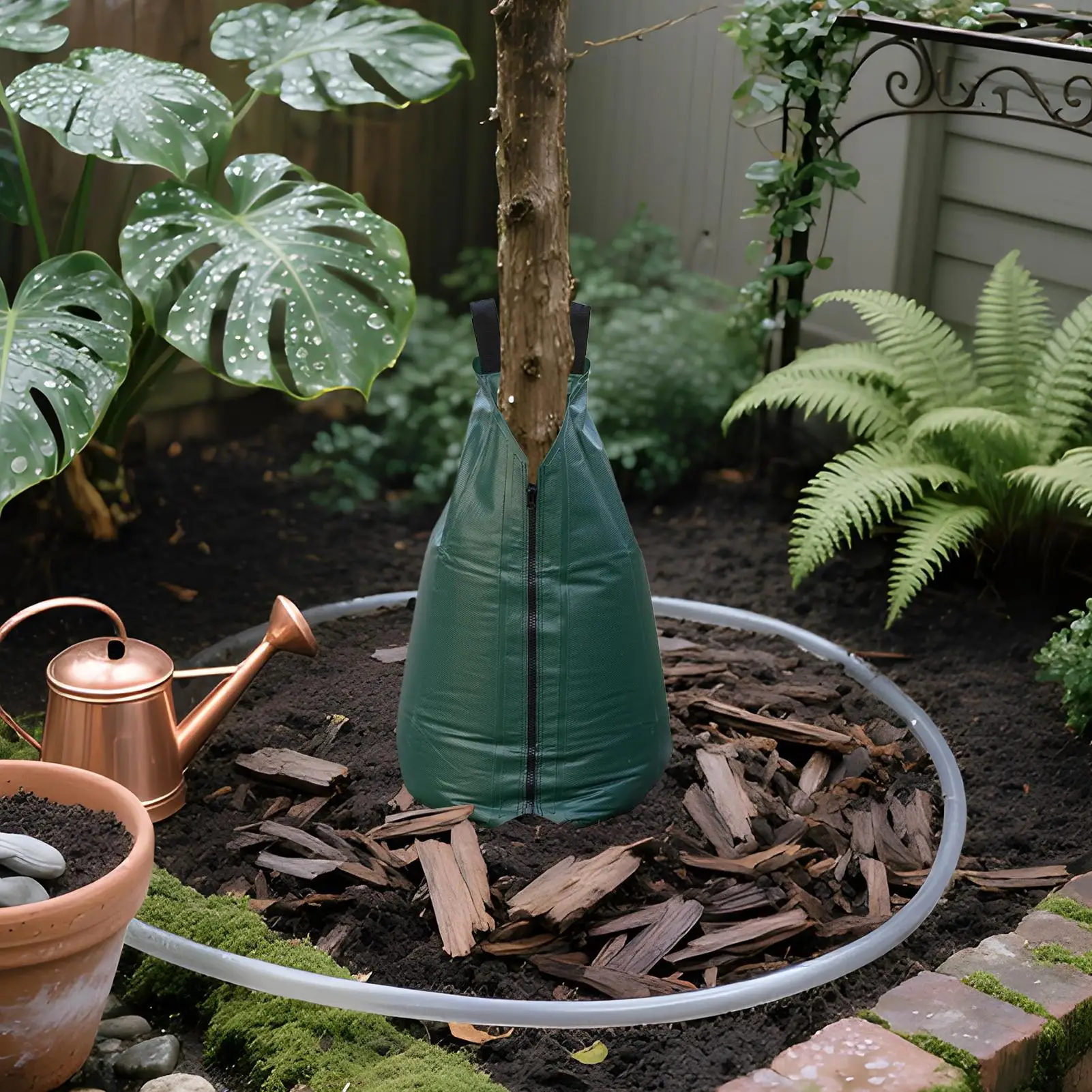 Tree Bags For Watering 20 Gallons Water Tree Bag Slow Release Irrigation System For Landscaping Outdoor Shrub Lawn Backyard
