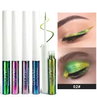 Shiny Chameleon Liquid Eyeliner Waterproof Glitter Long-lasting High Pigment Smudge-proof Pearlescent Eye Liner Makeup Cosmetic