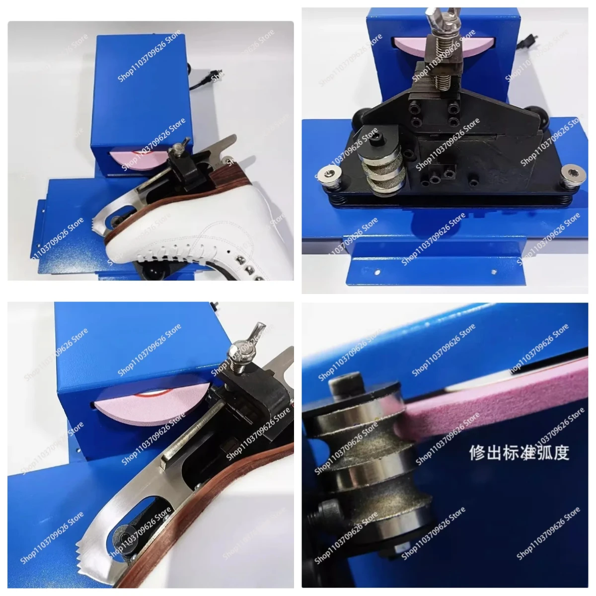 

Gold Seller Skates Grinding Machine Skating Sharpener Ice Hockey Grinder With Speed Regulation Wheel Dressing