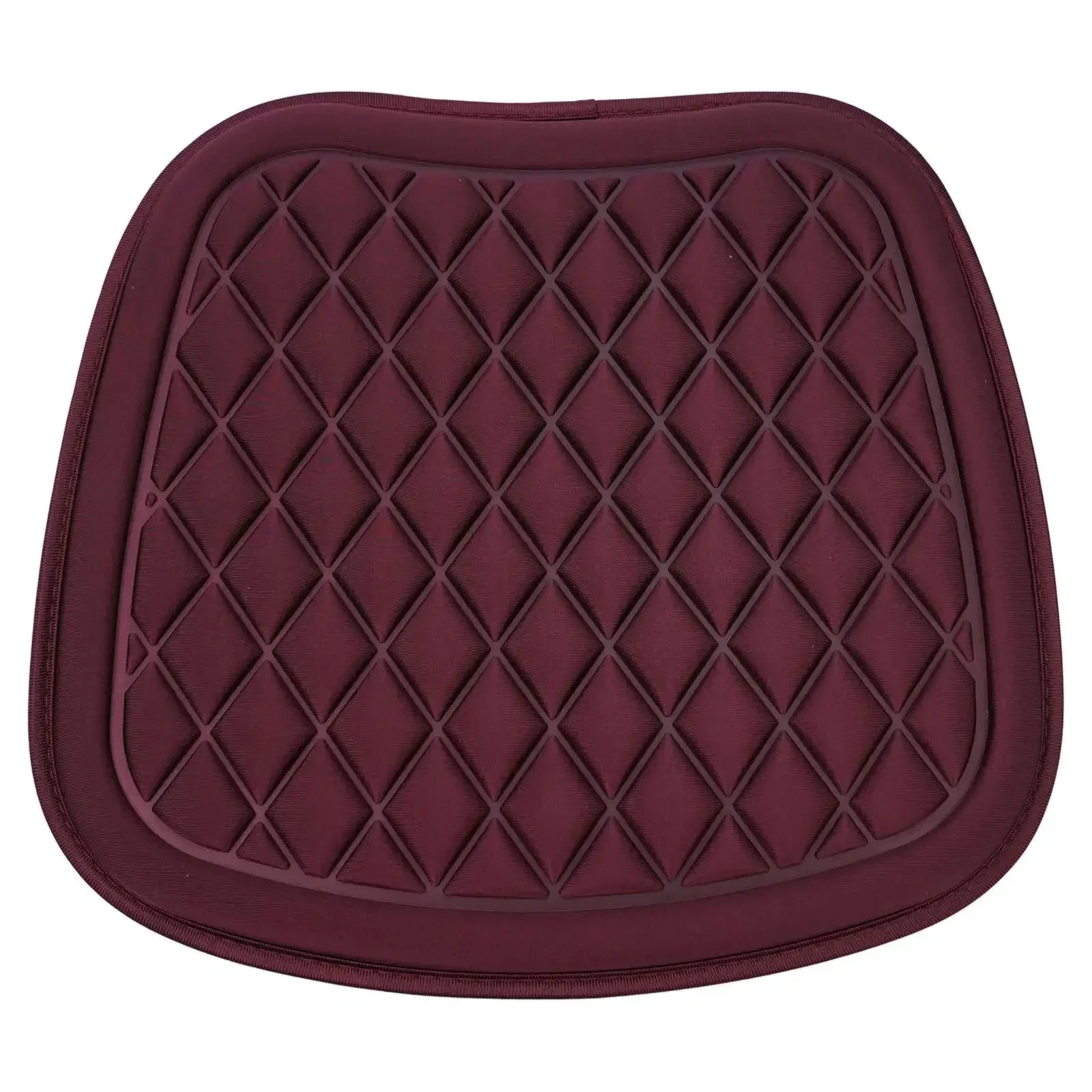 مقعد السيارة ​ وسادة 1 قطعة 44*48 سنتيمتر مقعد كرسي السيارة الماس على شكل رائعة الداخلية رغوة الذاكرة عدم الانزلاق مكتب