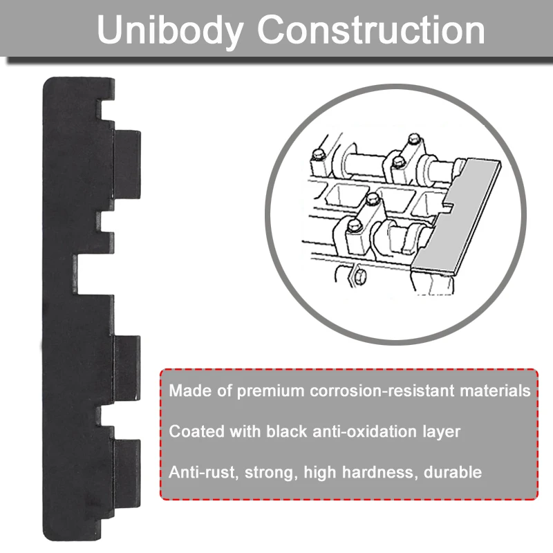 Herramienta de sincronización del árbol de levas del motor, bloqueo tensor de correa de distribución para Ford 1,6, TI-VCT, 1,6, Duratec, EcoBoost, C-MAX, Fiesta, Focus, Mazda