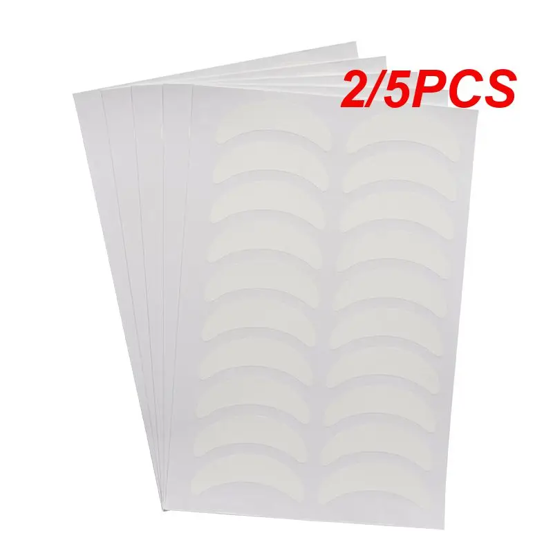 Eyelash Extensão Patches Set, Under Eye Pads, papel adesivo, adesivo, Natural Eye Lashes, Maquiagem Ferramenta, 2 pcs, 5pcs