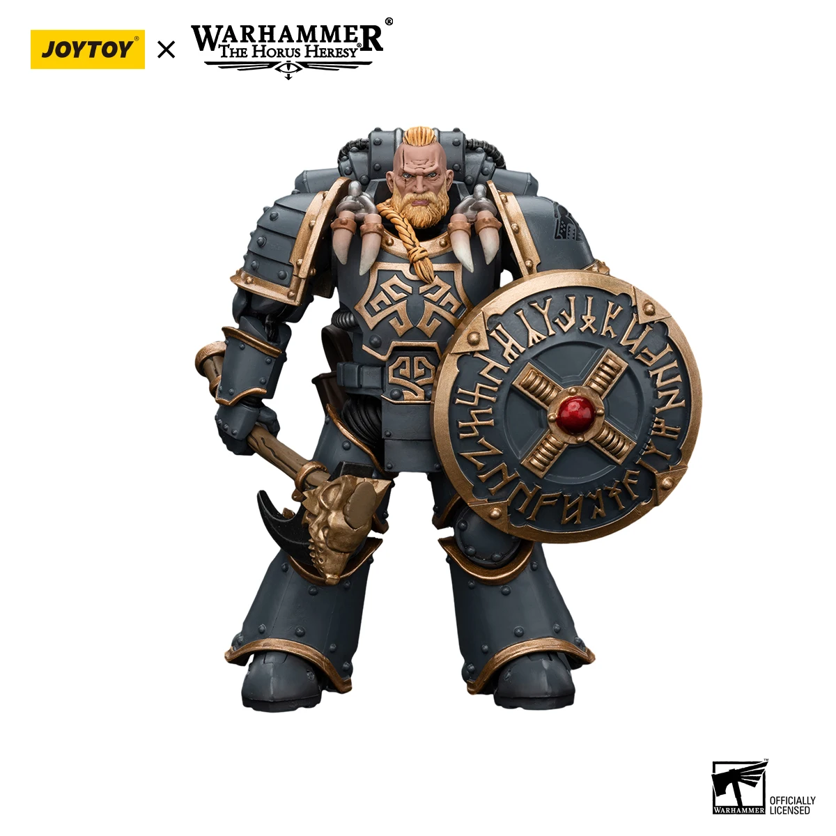 [Op Voorraad] Joytoy Warhammer 30K De Horus Ketterij 1/18 Actiefiguur Ruimtewolven Grijs Doder Pack Anime Model Speelgoed Cadeau