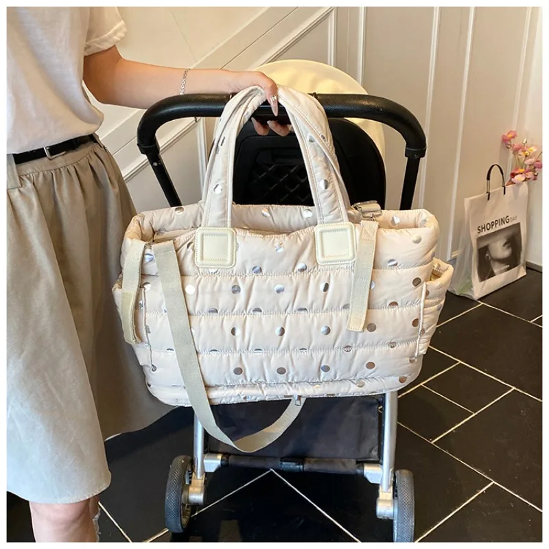 

Maternity Handbag Fashion Travel Tote Bag for Mom Baby Diaper Bag Nappy Storage Baby Items Organizer Large Capacity Mommy Bags