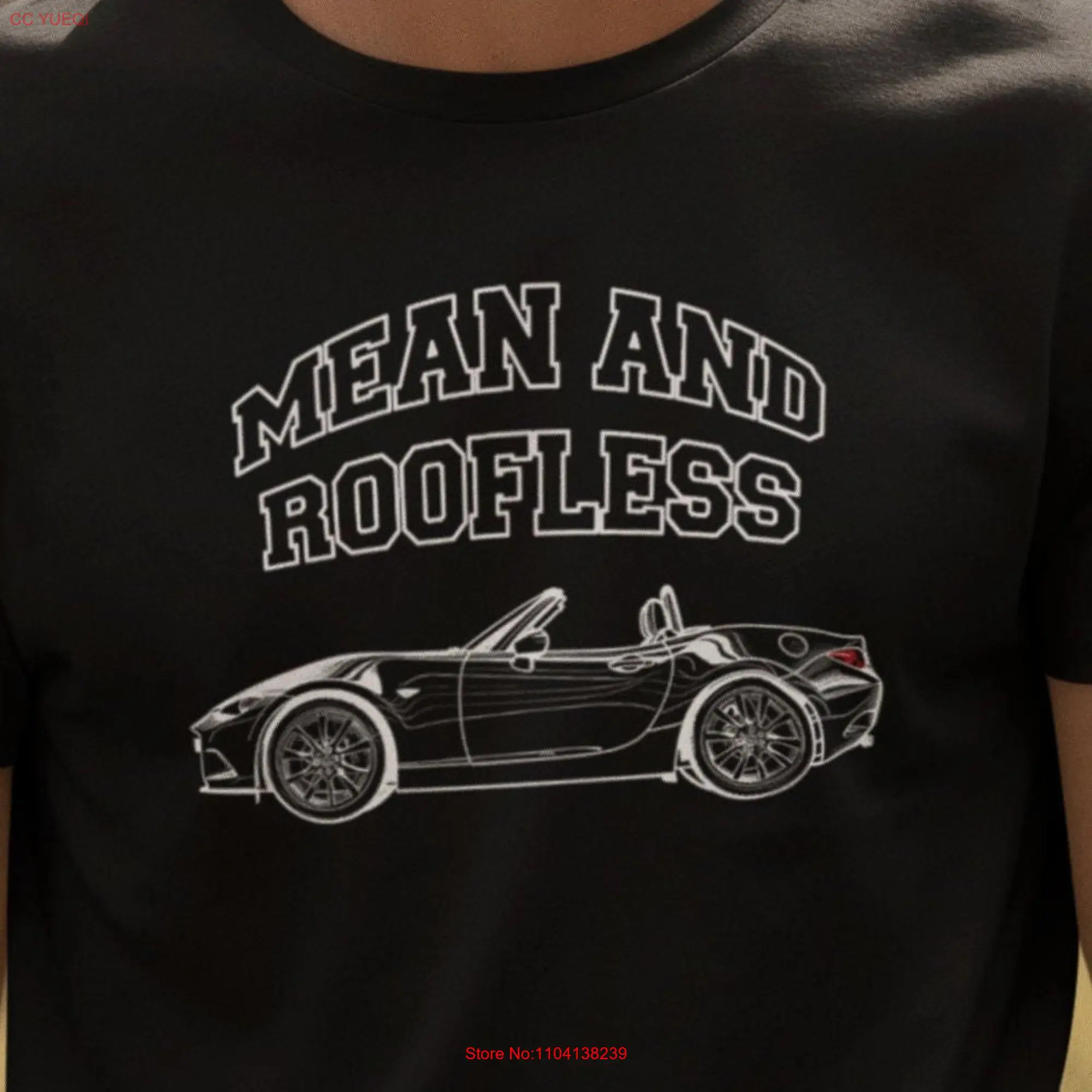 MX 5 T Shirt for Owner Designer Convertible Roadster Him JDM Car Driver Present Her long or short sleeves