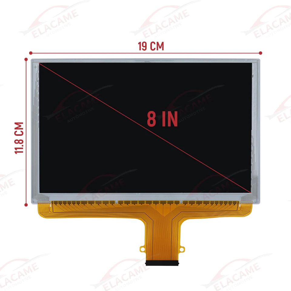 For Chevy GMC 2015-18 MYLINK REPLACEMENT Radio Touch-Screen GLASS Digitizer LCD Display DJ080PA-01A