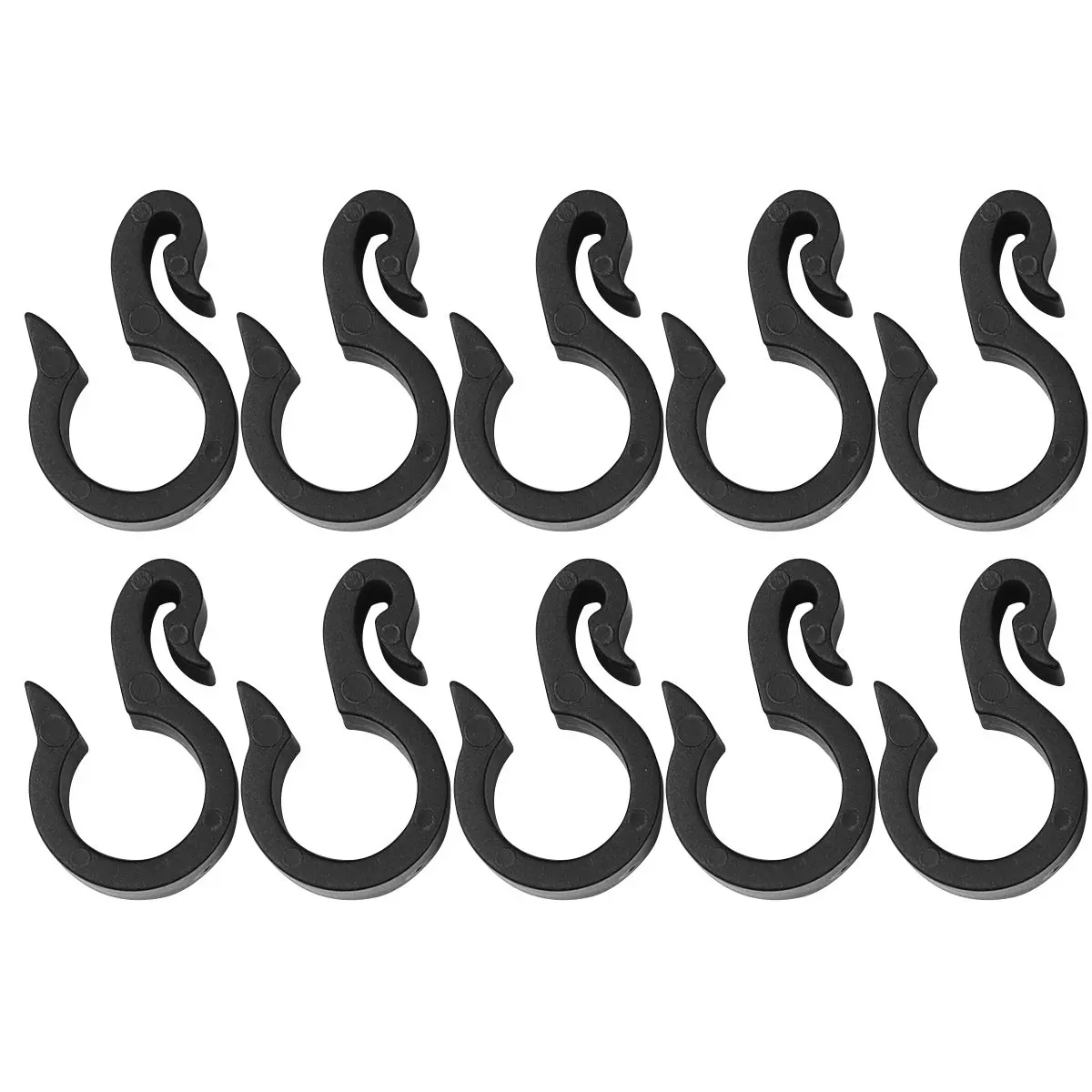 

50Pcs Garden Hose Buckle Water Clamp for Irrigation System Drip Tube Fastener Premium PVC U-Clamp Lightweight Tube Holder Clip