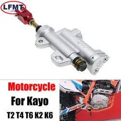 Motorcycle Rear Hydraulic Brake Master Cylinder Pump For Kayo K2 K T2 T4 T6 Bosuer BSE M4 M2 K5 Nc250 250cc ATV Dirt Bike