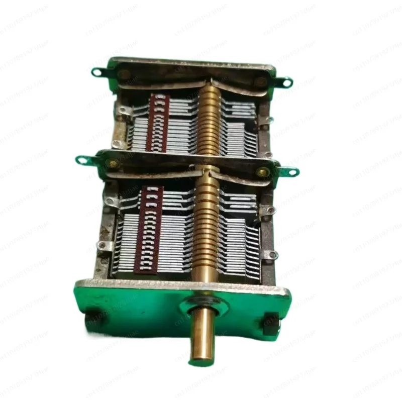 C-B-2-365 Air Medium Dual Variable Capacitor for Crystal Radio & Electronic DIY Project