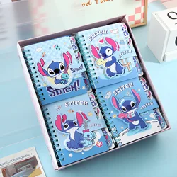 Cartoon Portable Stitch Notebook Cute Cartoon Anime Fashion Journal Notebook Student Stationery Hot Stamping Coil Book Gifts