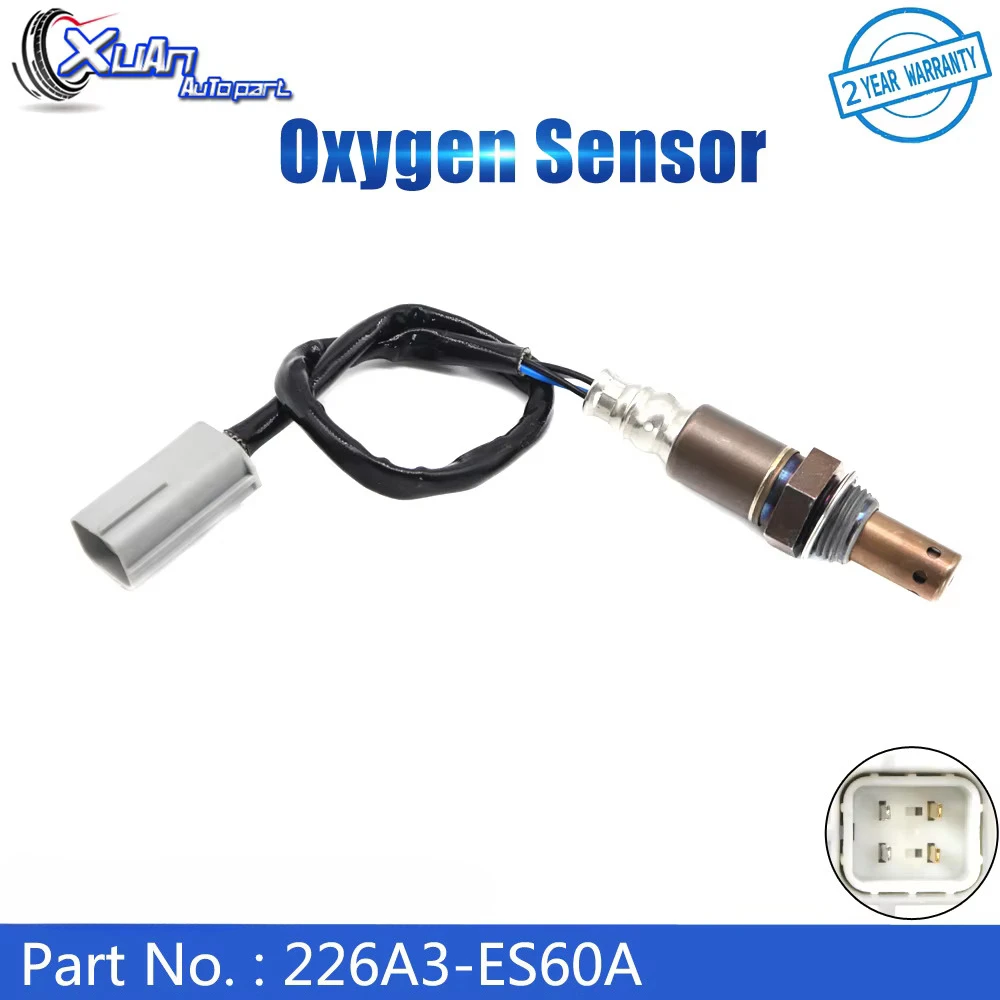 for Nissan X-Trail Pathfinder Navara 2.2L 2.5L 2001-2013 Car Air Fuel Ratio Lambda O2 Oxygen Sensor 226A3-ES60A