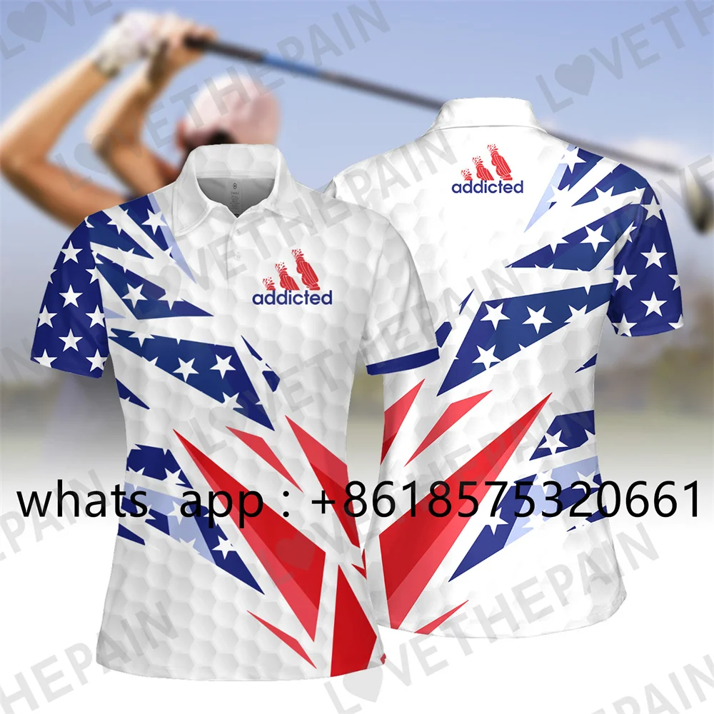 

Women's short sleeve Polo Short Sleeve Polo Shirts Collared Shirts Casual Outdoor sports fashion Breathable Top