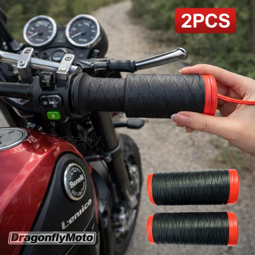 

Motorcycle Silicone Handlebar Cover For Benelli Leoncino 500/LeonineX Self Shrinking Non-Slip Motorcycles Grip Covers Sleeve