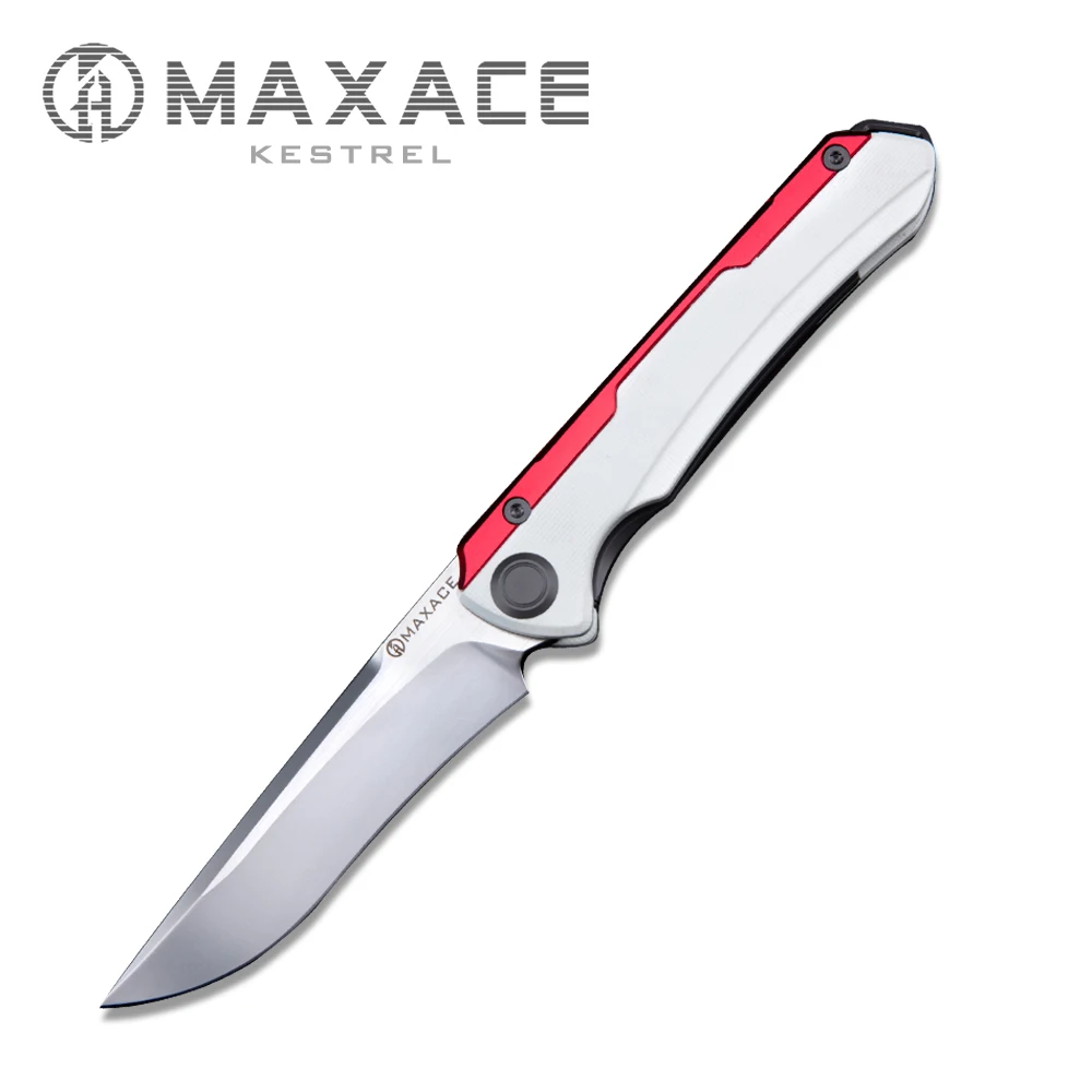 Maxace Kestrel Folding knife pocket knife camping portable outdoor fruit knife Survival Self-defense Collection And Gift