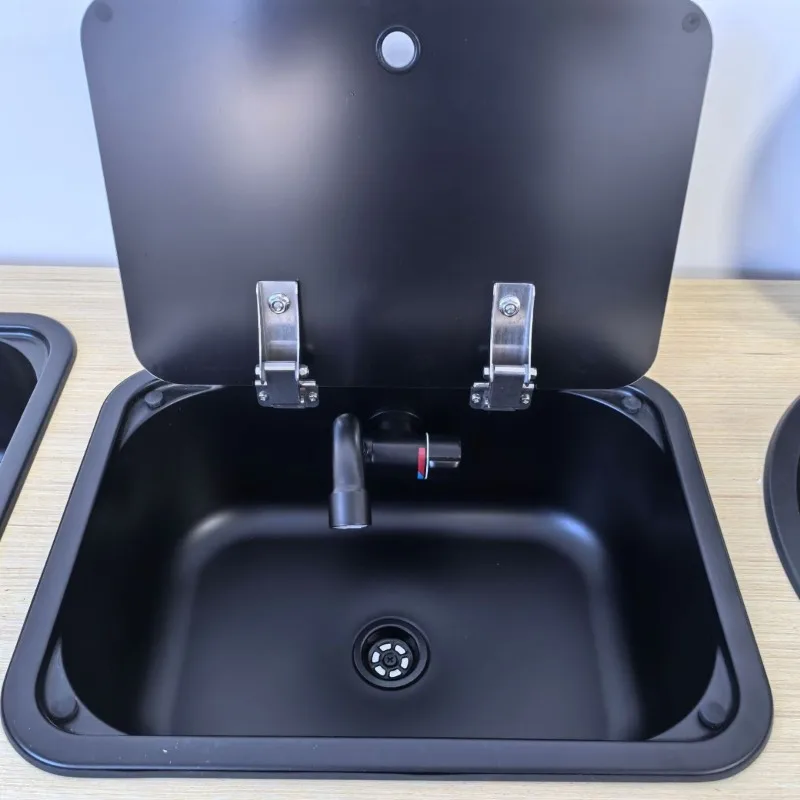 

RV basin, suitable for IVECO Chase 304 stainless steel sink, flip vegetable basin