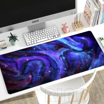Large Gaming Mouse Pads Pads Universe Mouse Pad Computer Mousepad Space Desk Mat 90x40cm Desk Pads Keyboard Mats Table Rugs for PC