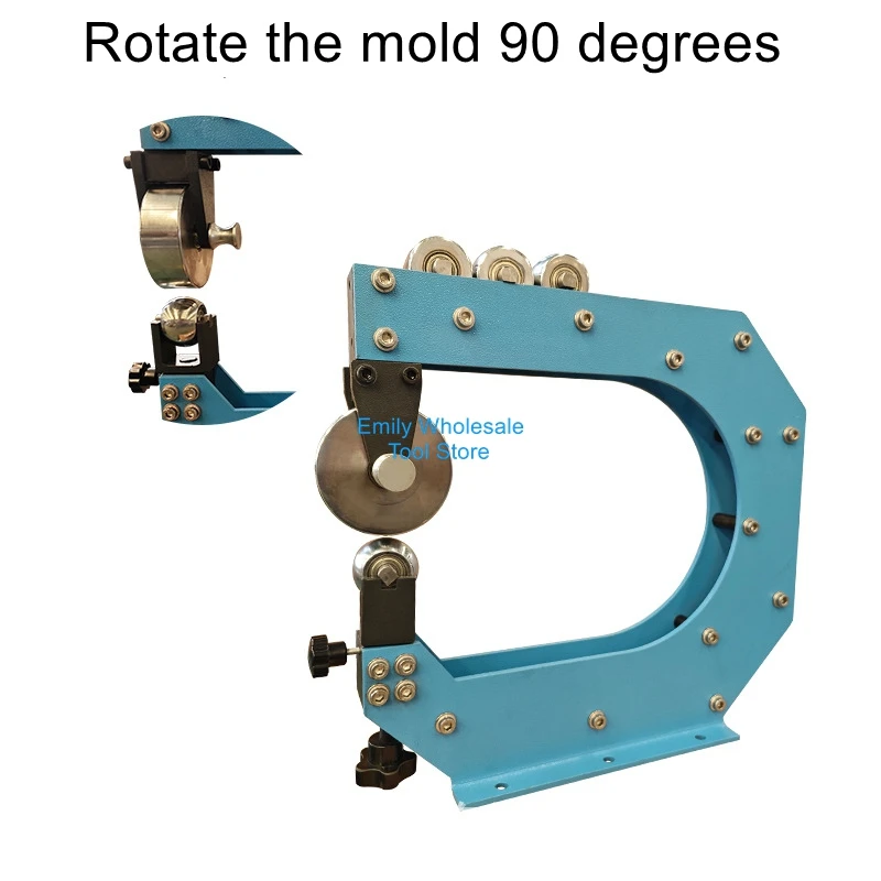 Standard mold for 12-inch shaping and leveling machine: one upper wheel and four lower wheels