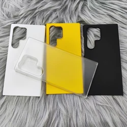 Simple Ultra-thin Matte Hard Phone Case For Samsung Galaxy S23 S24 S25 Ultra S24 Plus S23 FE Anti-fingerprint PC Back Case Cover