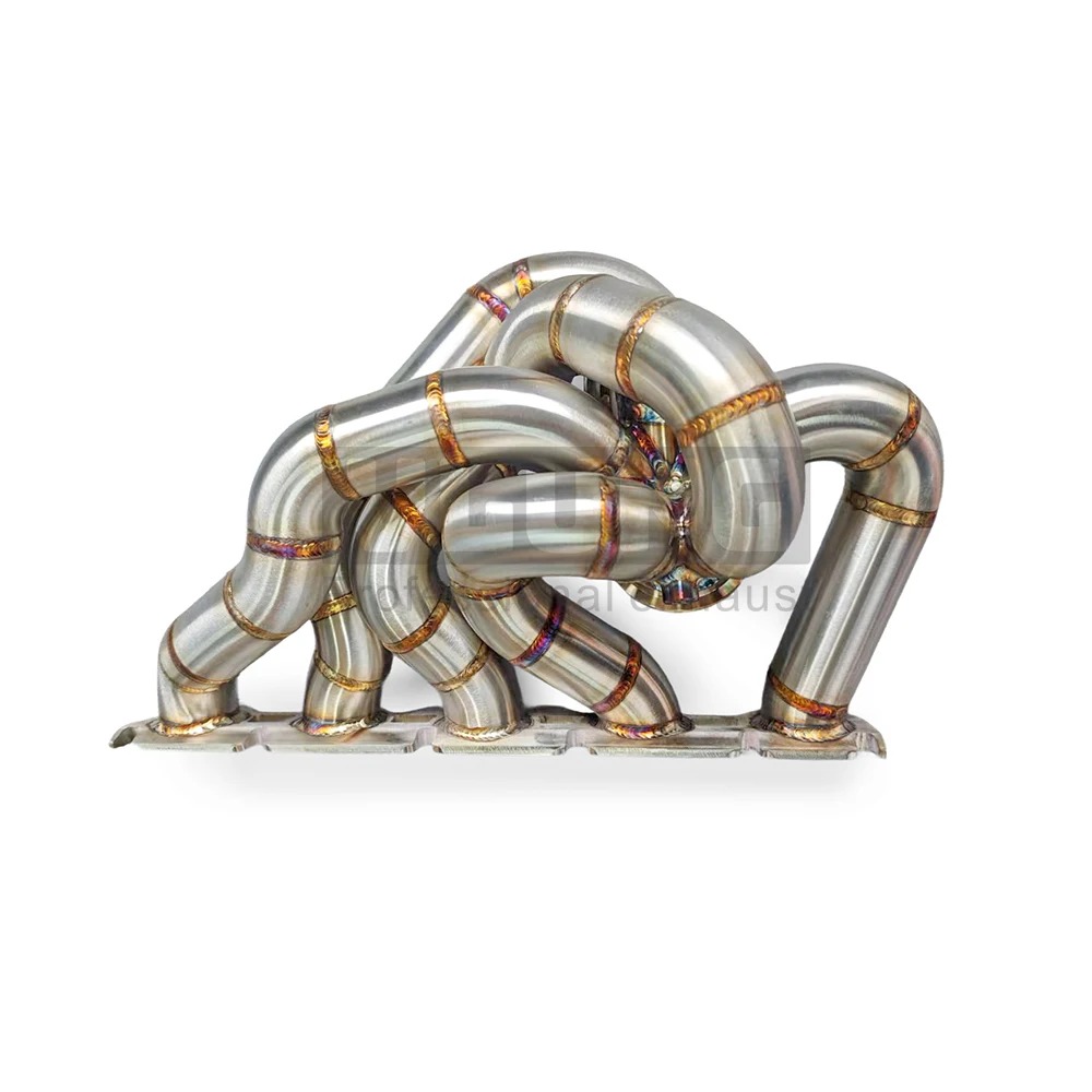 

304 Stainless Steel Turbo Exhaust Manifold for Audi 2.5T EA855 RS3 TTRS RSQ3 2017-2026 High Performance Exhaust Header