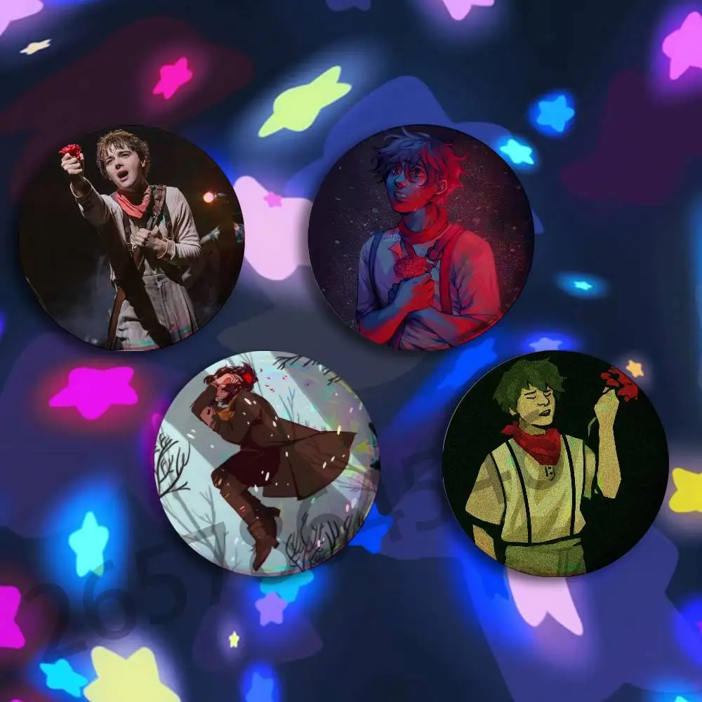 H-Hadestown Eurydice Badges 25 32 44 58 75 mm Round Customizable Wholesale Fan goods Self-made fan freebies TH