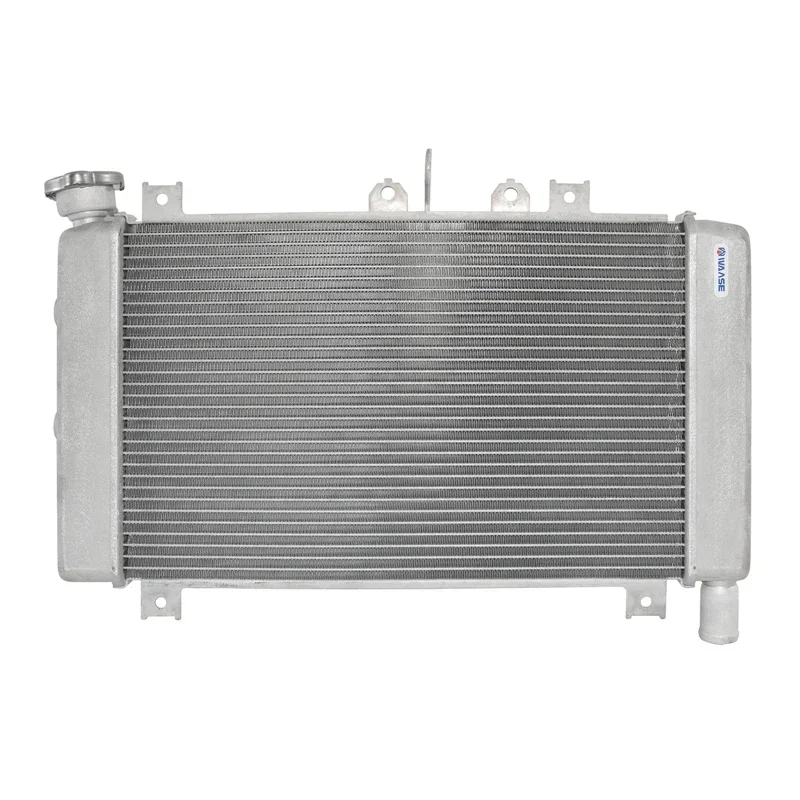 WAASE Replacement Part Radiator Cooler Cooling Water Tank Unpainted Silver For Kawasaki Ninja ZX-4R ZX-4RR ZX4R ZX4RR 2023 2024