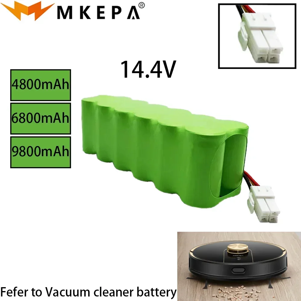 

MKEPA NI-MH SC Rechargeable Battery for Robot Vacuum Cleaner 14.4V 4800mAh 6800mAh 9800mAh SR8840 SR8845 SR8855 SR8895