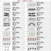 Pxtoys 9300 9301 9302 9303 PX PX9300 PX9301 PX9302 RC car spare parts Screw Ball joint R pin Iron shaft Bearing Nut Link 1